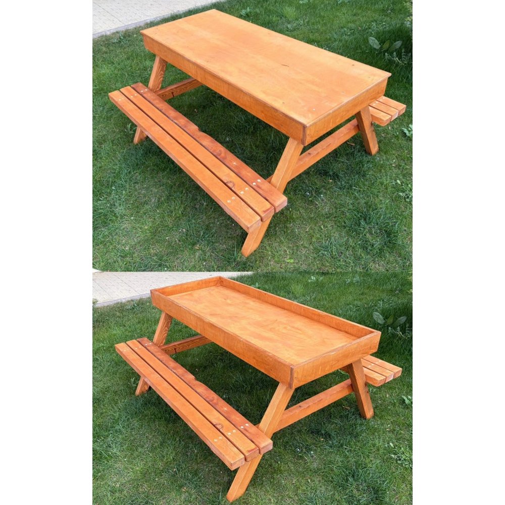 KAPAKLI DIŞ MEKAN KUM VE PİKNİK MASASI